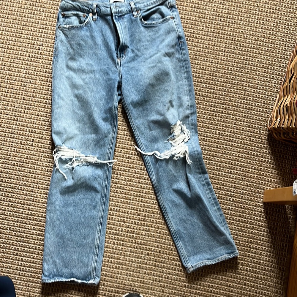 AGOLDE Straight Leg Jeans